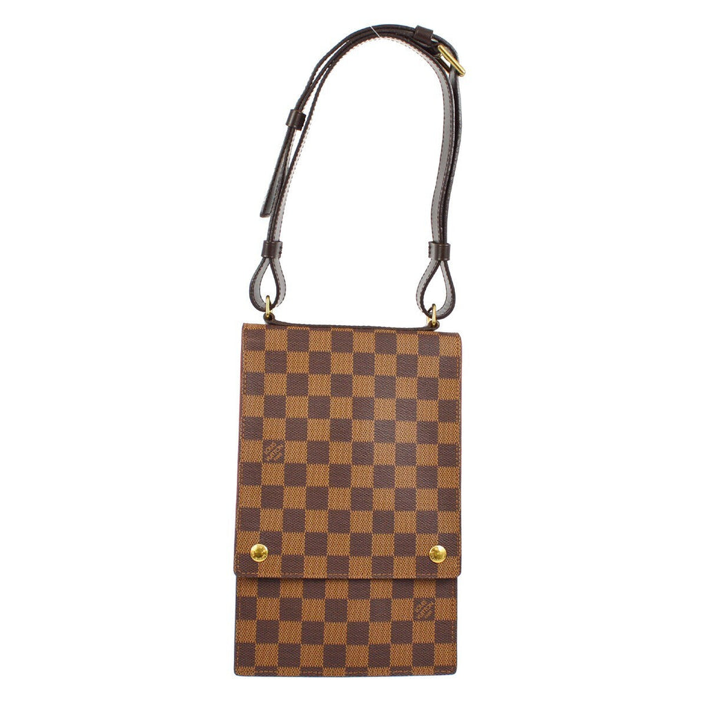 Louis Vuitton Portobello Messenger Damier Brown Canvas Shoulder Bag