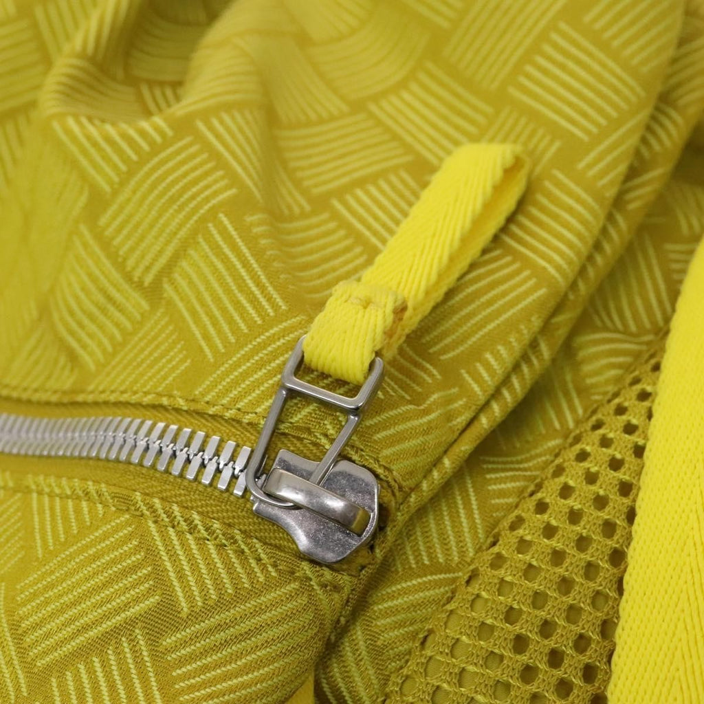 Bottega Veneta Vintage Backpack Nylon Yellow Nylon Backpack Bag