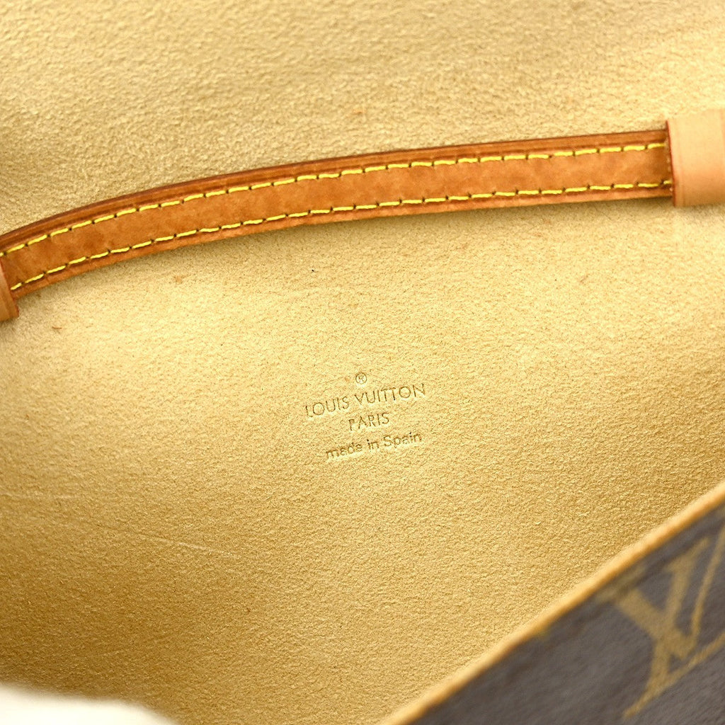 Louis Vuitton Twin Handbag Monogram Canvas Brown Canvas Clutche & Pouche Bag