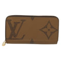 Louis Vuitton Zippy Wallet Canvas Brown Canvas Wallets Accessory
