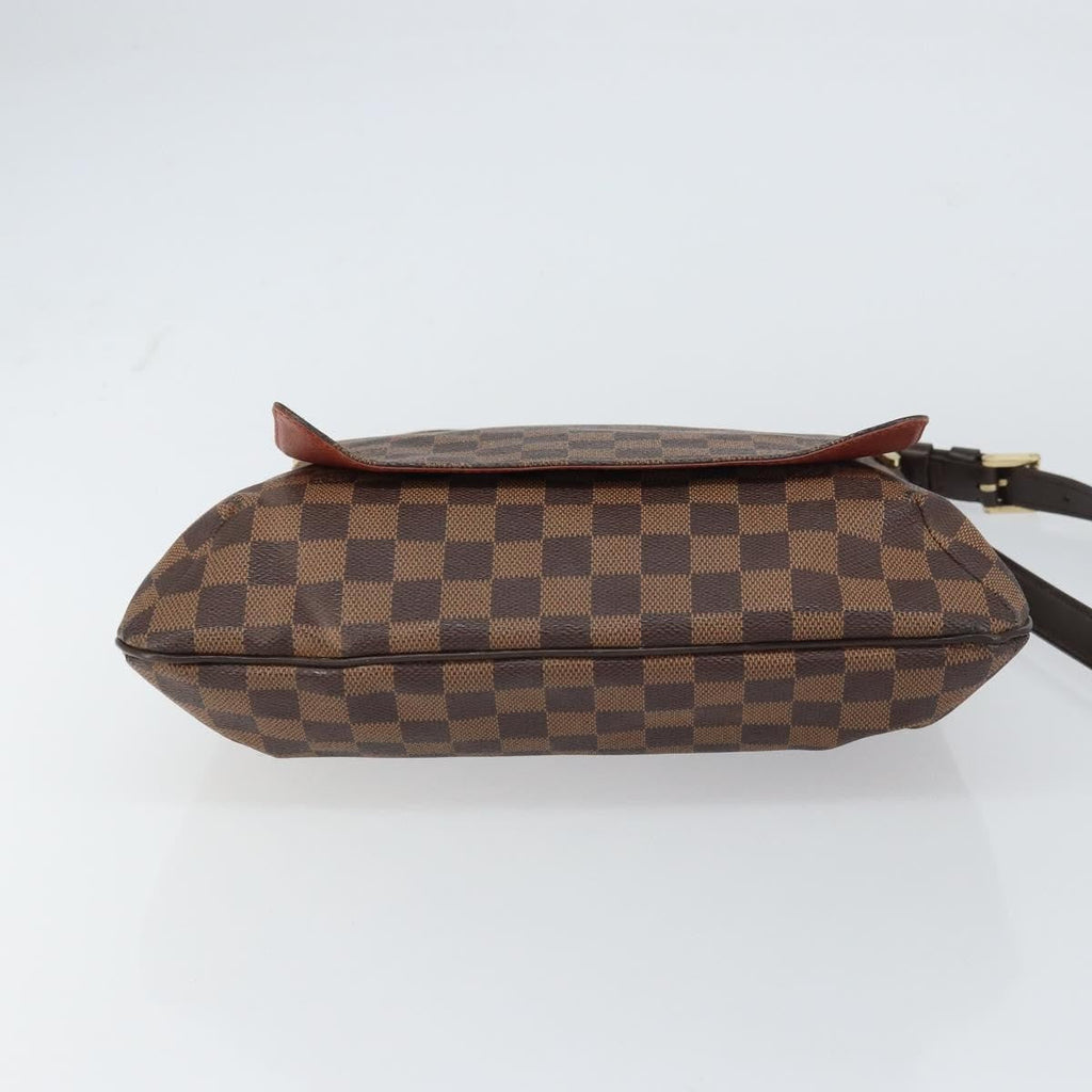 Louis Vuitton Musette Handbag Damier Brown Canvas Shoulder Bag