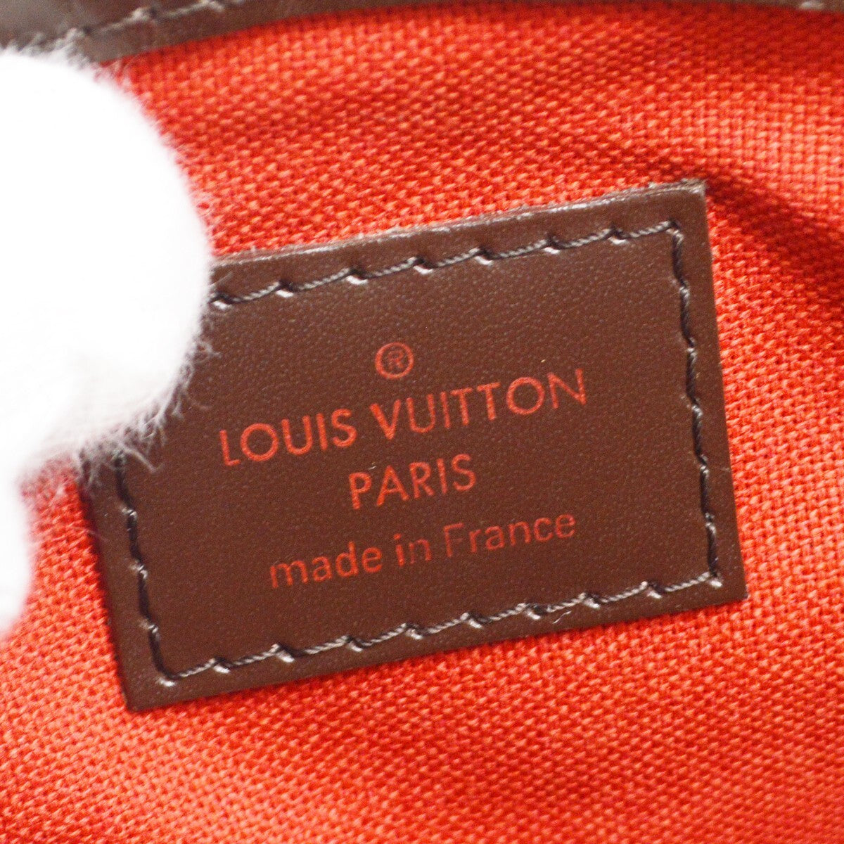 Louis Vuitton Verona Handbag Damier Brown Canvas Shoulder Bag