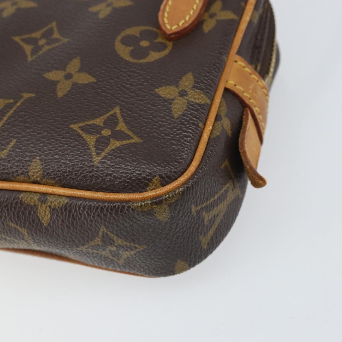 Louis Vuitton Pochette Marly Bandouliere Bag Monogram Canvas Brown Canvas Shoulder Bag