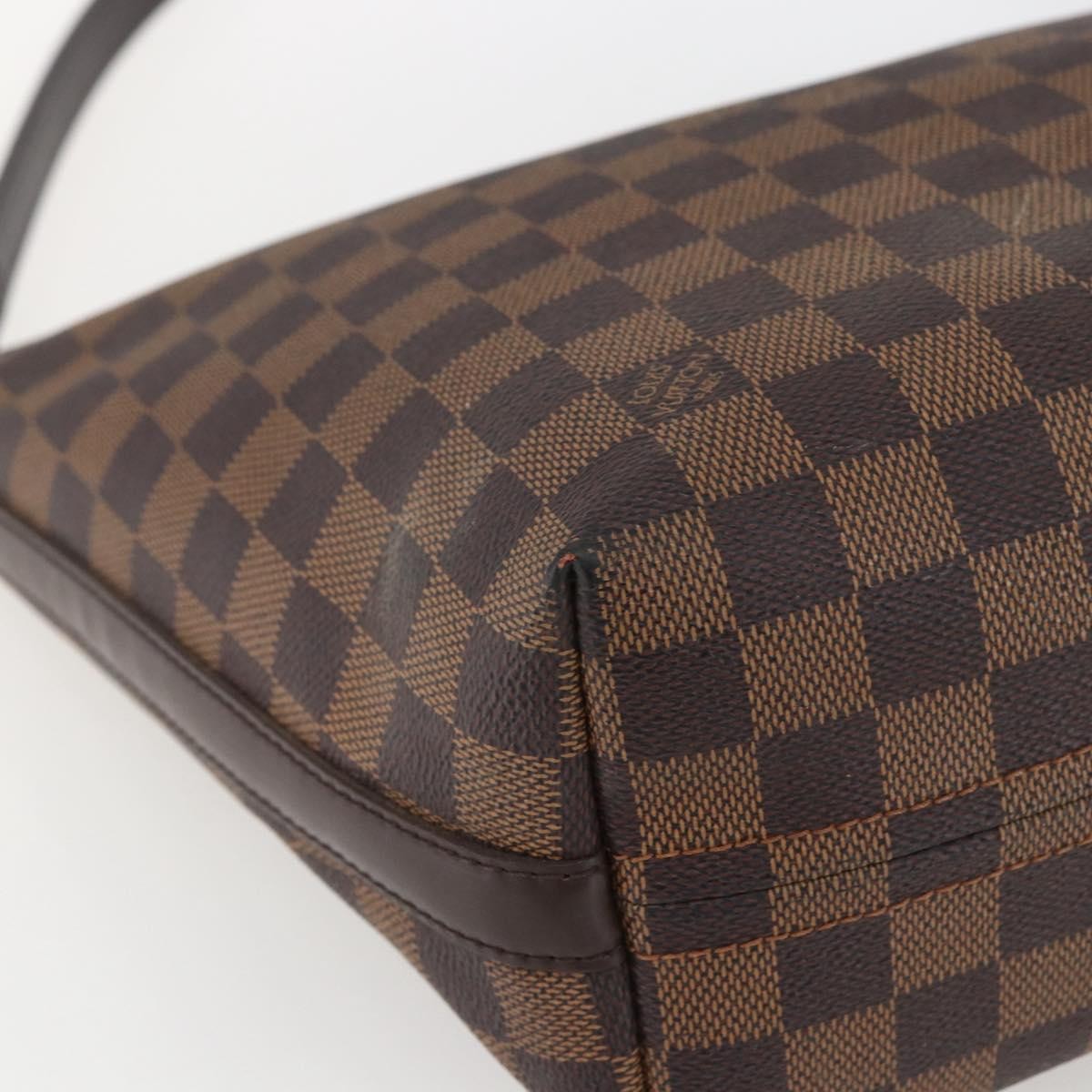 Louis Vuitton Illovo Handbag Damier Brown Canvas Shoulder Bag