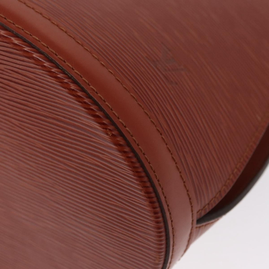 Louis Vuitton Cluny Shoulder Bag Epi Leather Brown Leather Shoulder Bag