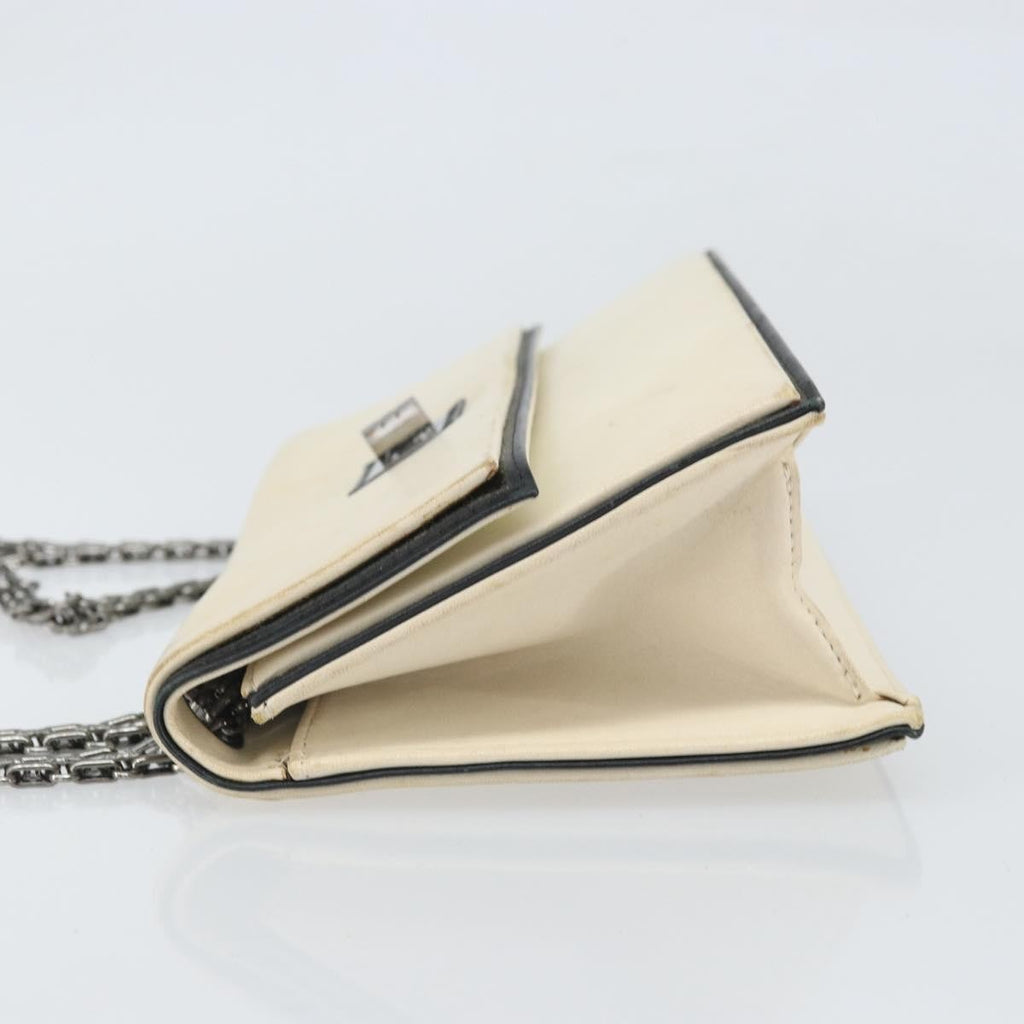 Chanel 2.55 Shoulder Bag Leather White Leather Shoulder Bag Bag