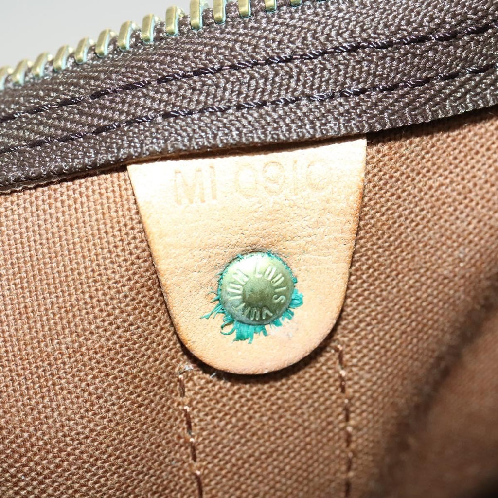 Louis Vuitton Keepall Bag Monogram Canvas Brown Canvas Bag