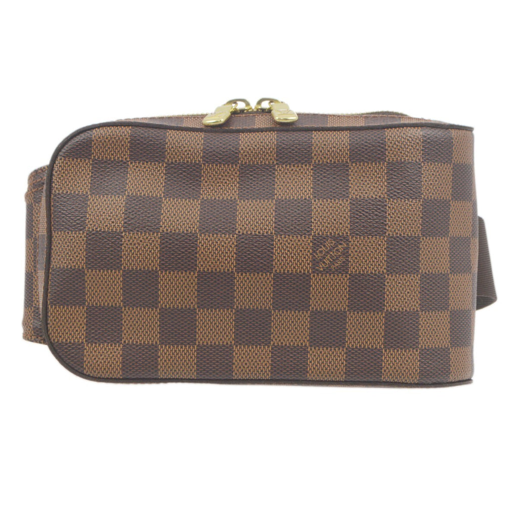 Louis Vuitton Geronimos Waist Bag Damier Brown Canvas Crossbody Bag