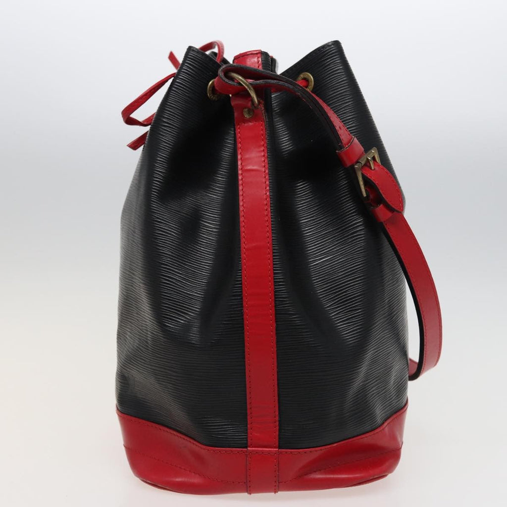 Louis Vuitton Bicolor Noe Handbag Epi Leather Black Leather Shoulder Bag