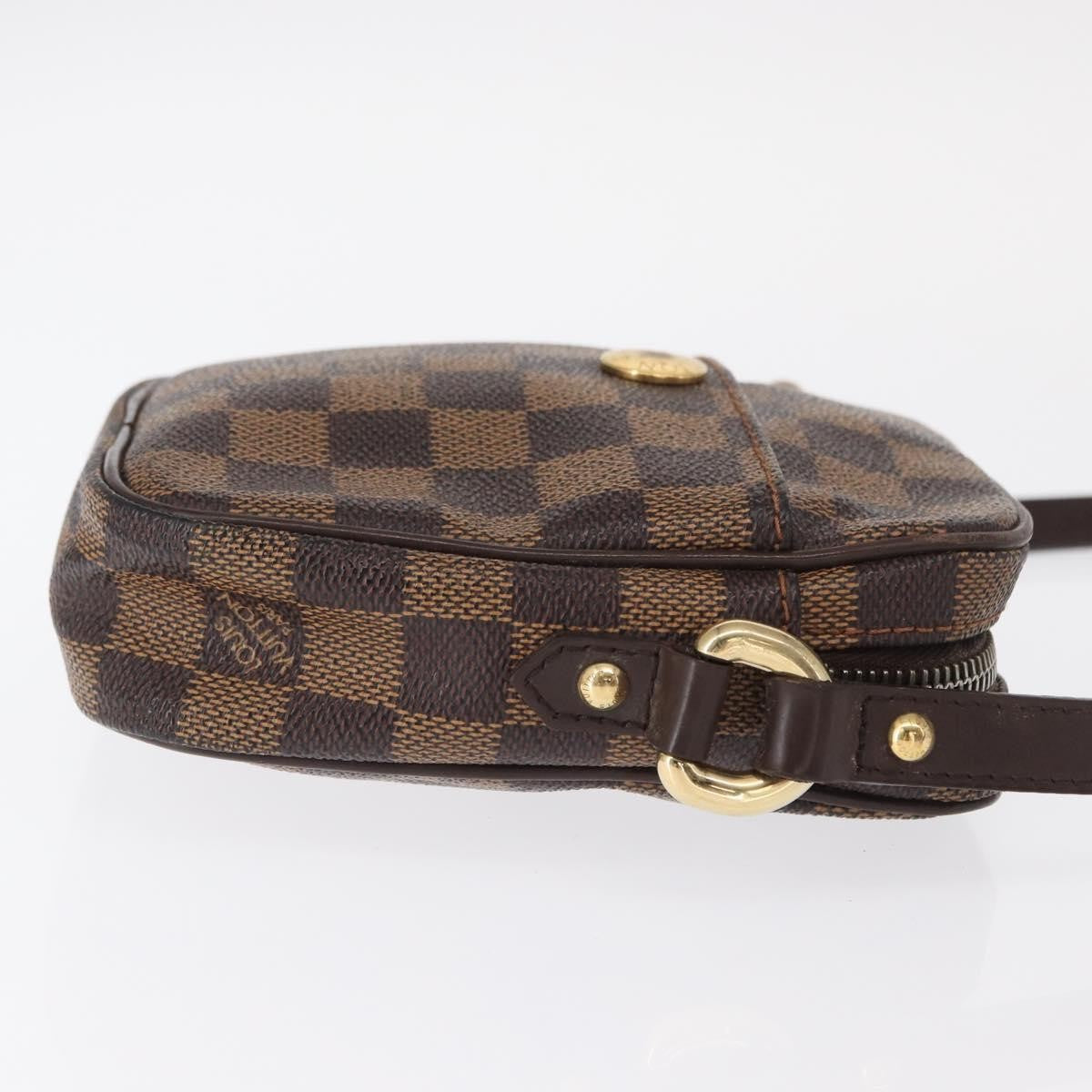 Louis Vuitton Rift Handbag Damier Brown Canvas Shoulder Bag