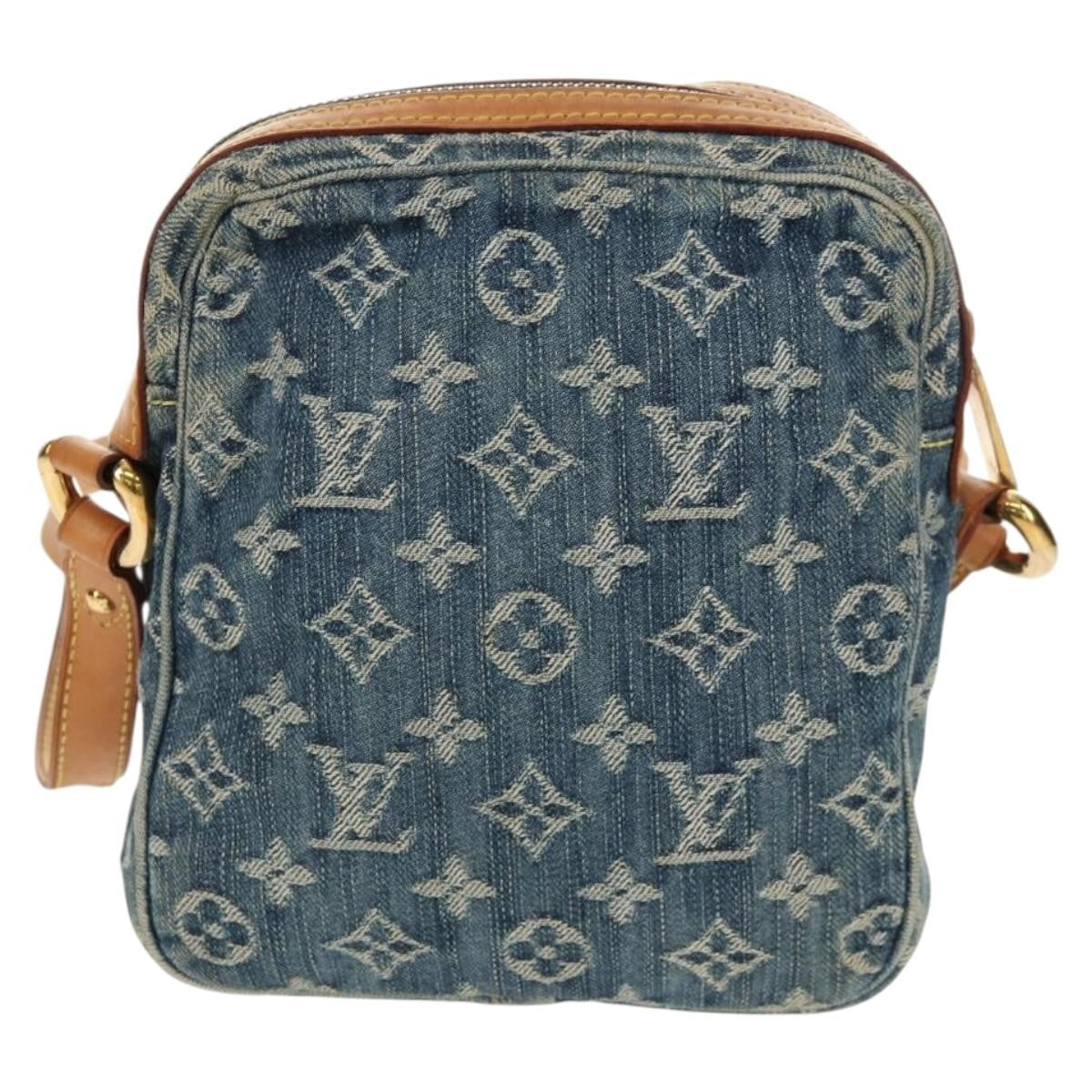 Louis Vuitton Camera Bag Monogram Denim Blue Denim_Jeans Shoulder Bag