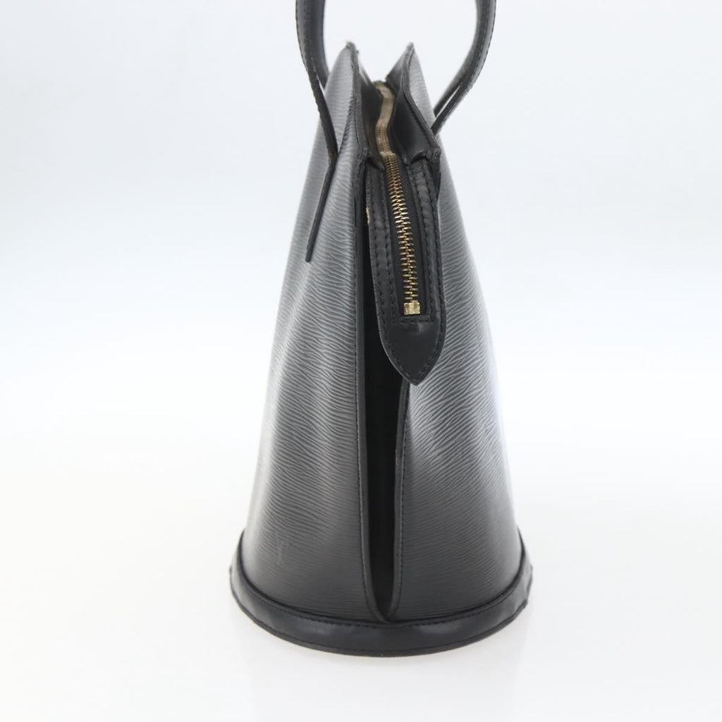 Louis Vuitton Saint Jacques Handbag Epi Leather Black Leather Handbag