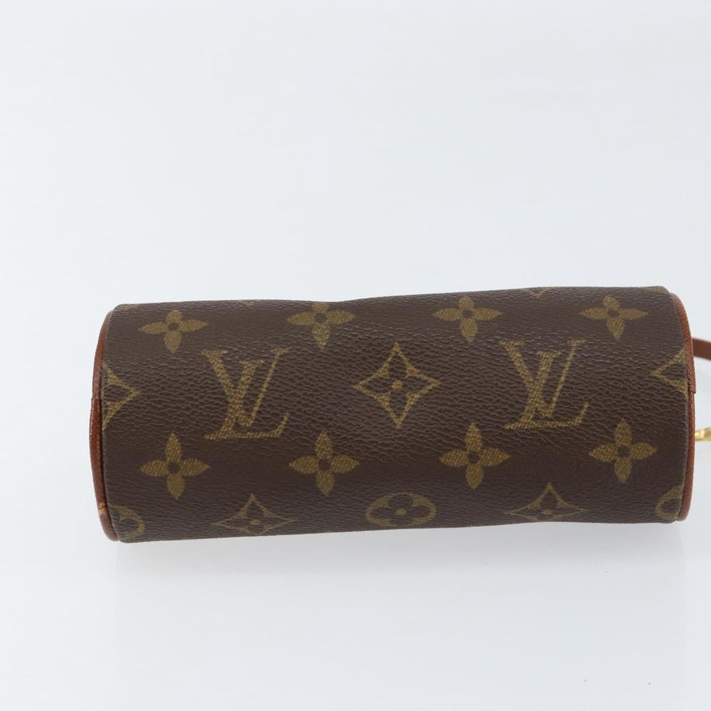 Louis Vuitton Papillon Pochette Monogram Canvas Brown Canvas Clutche & Pouche Bag