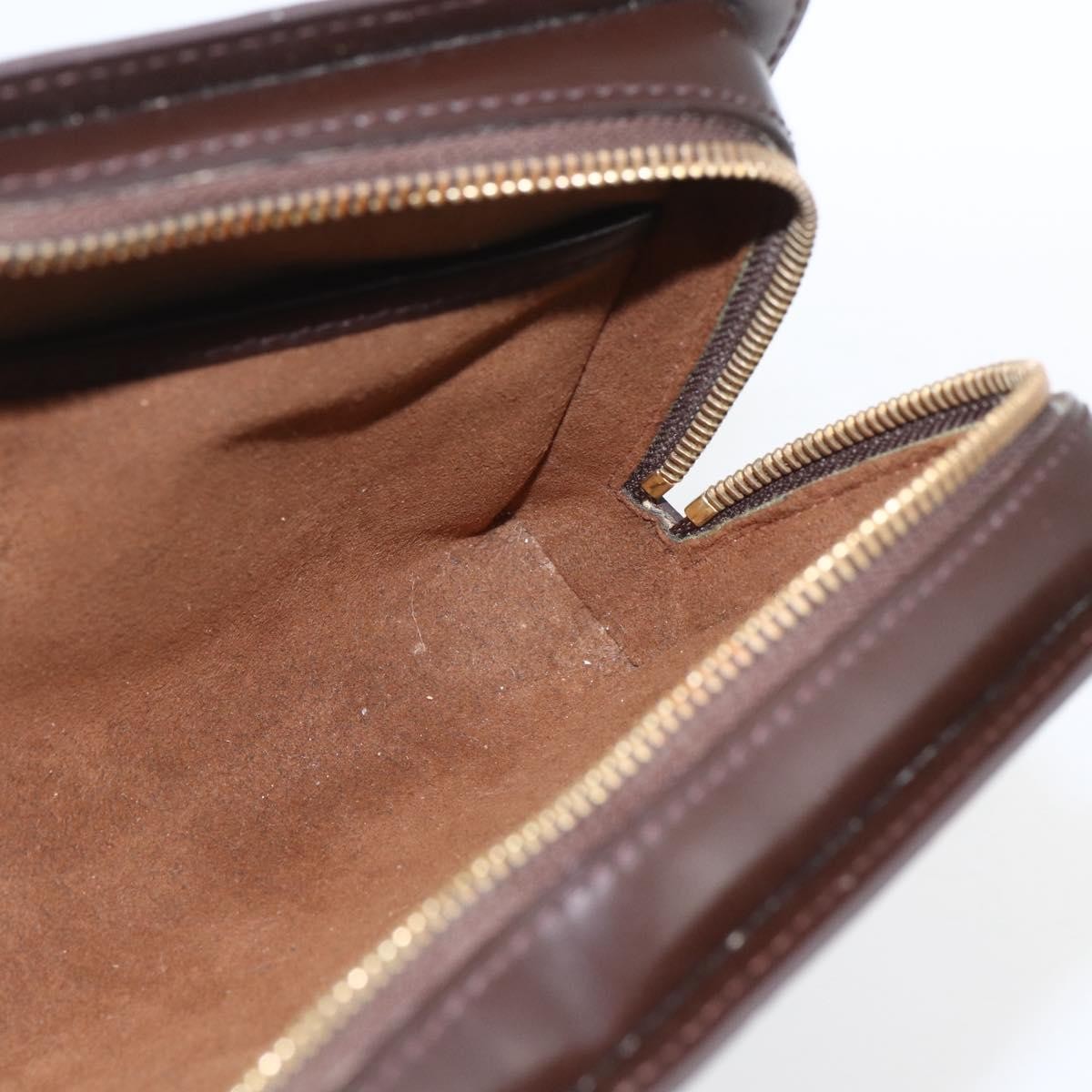 Louis Vuitton Pochette Saint Louis Damier Brown Canvas Clutche & Pouche Bag