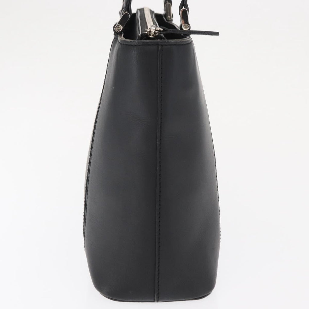 Burberry Vintage Handbag Leather Black Leather Handbag