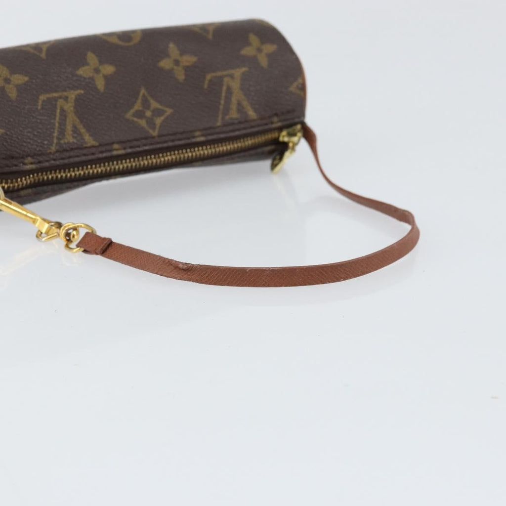 Louis Vuitton Papillon Pochette Monogram Canvas Brown Canvas Clutche & Pouche Bag