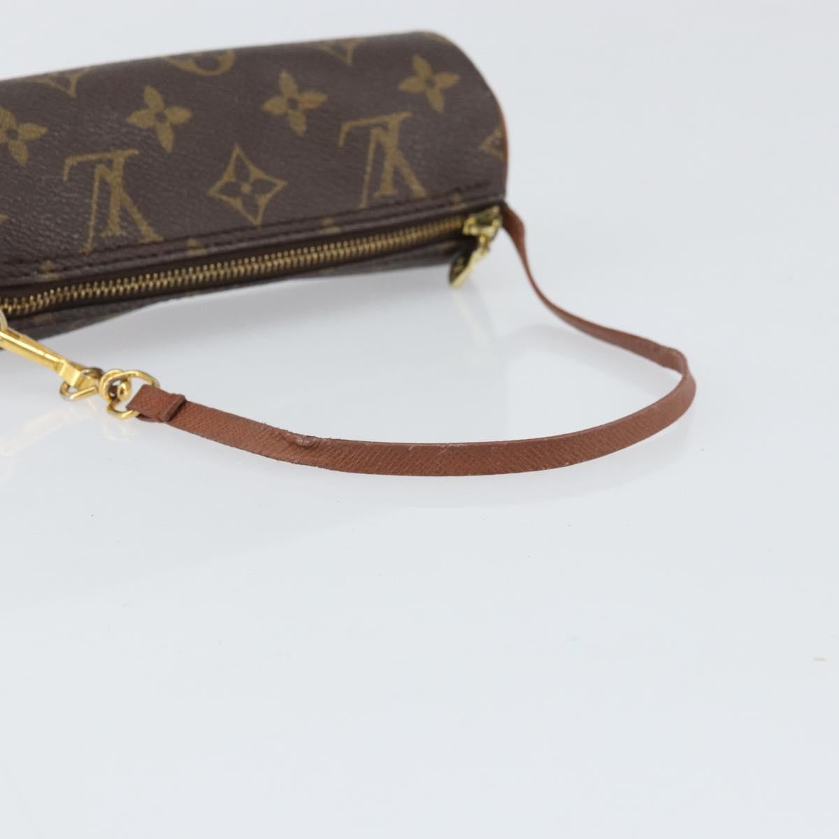 Louis Vuitton Papillon Pochette Monogram Canvas Brown Canvas Clutche & Pouche Bag