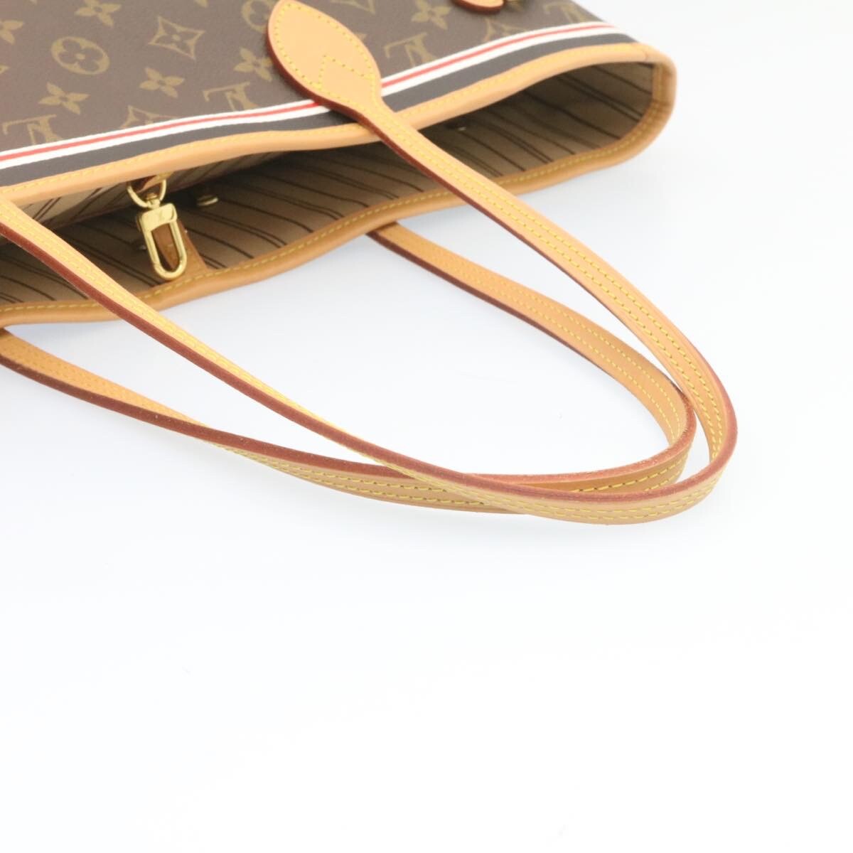 Louis Vuitton Neverfull Nm Tote Limited Edition Game On Monogram Canvas Brown Canvas Tote Bag