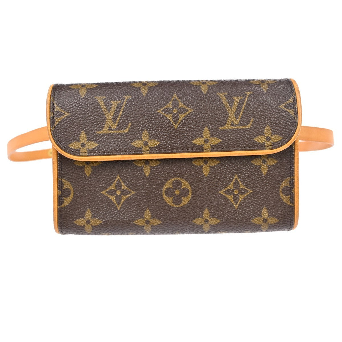 Louis Vuitton Florentine Waist Bag Monogram Canvas Brown Canvas Clutche & Pouche Bag