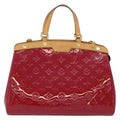 Louis Vuitton Blair Monogram Vernis Pink Patent_Leather Handbag