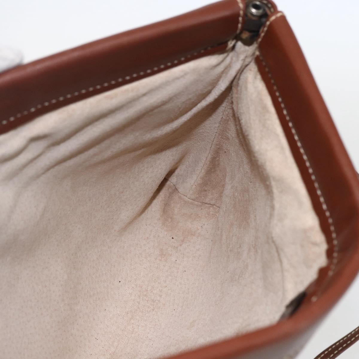 Gucci Vintage Shoulder Bag Leather White Leather Shoulder Bag Bag (Pre-Owned)