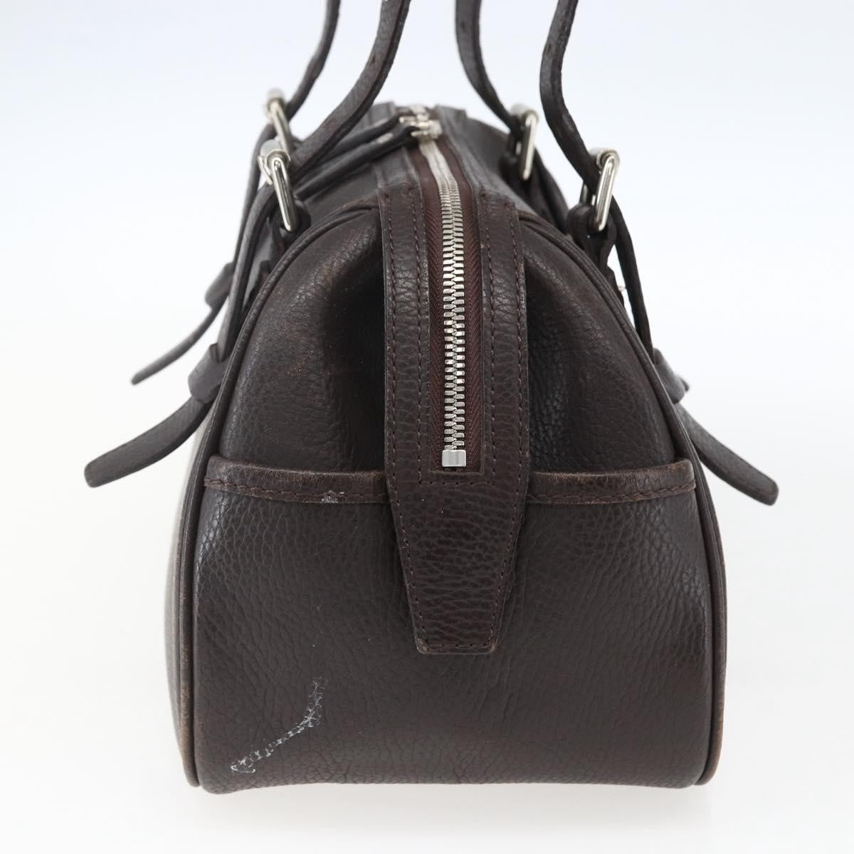 Burberry Vintage Handbag Leather Brown Leather Handbag