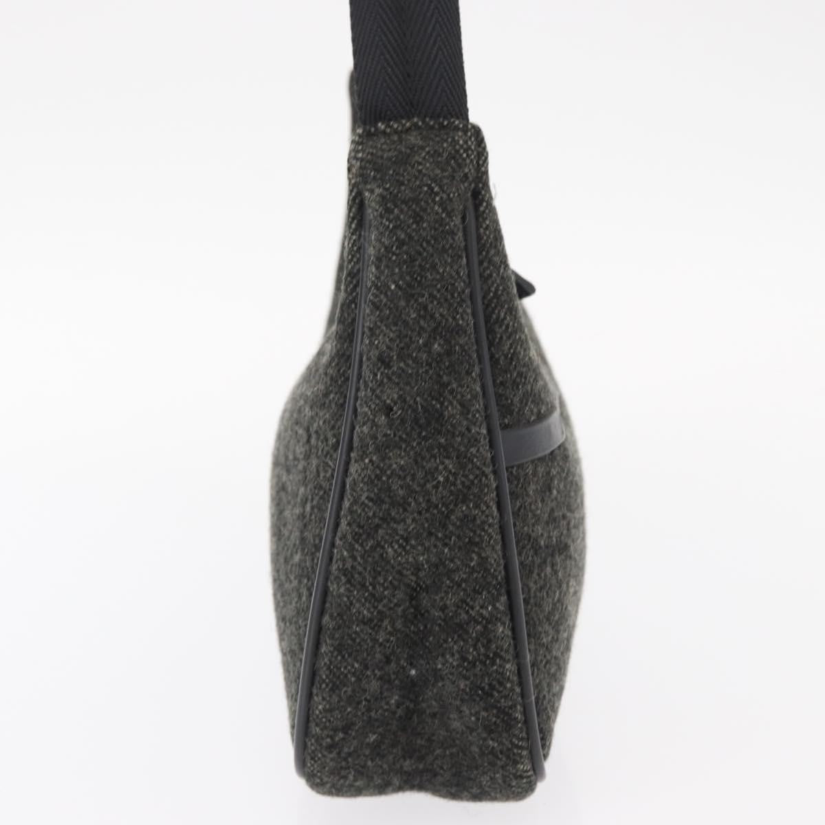 Prada Re-Edition 2000 Hobo Wool Gray Wool Handbag