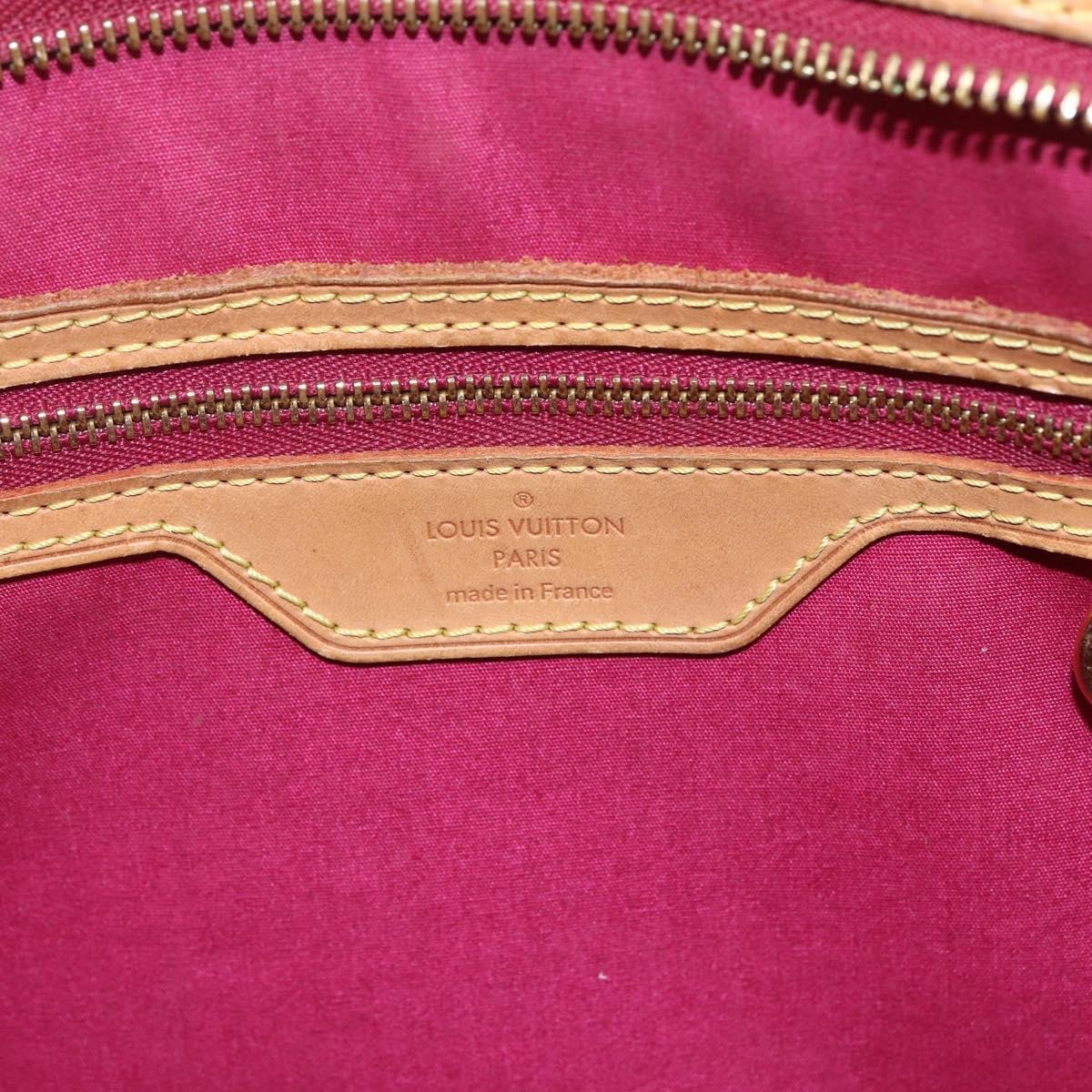 Louis Vuitton Brea Handbag Monogram Vernis Red Patent_Leather Handbag