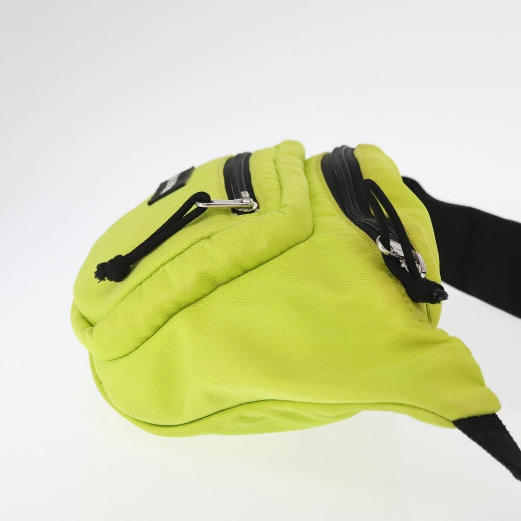 Balenciaga Explorer Belt Bag Nylon Yellow Nylon Shoulder Bag