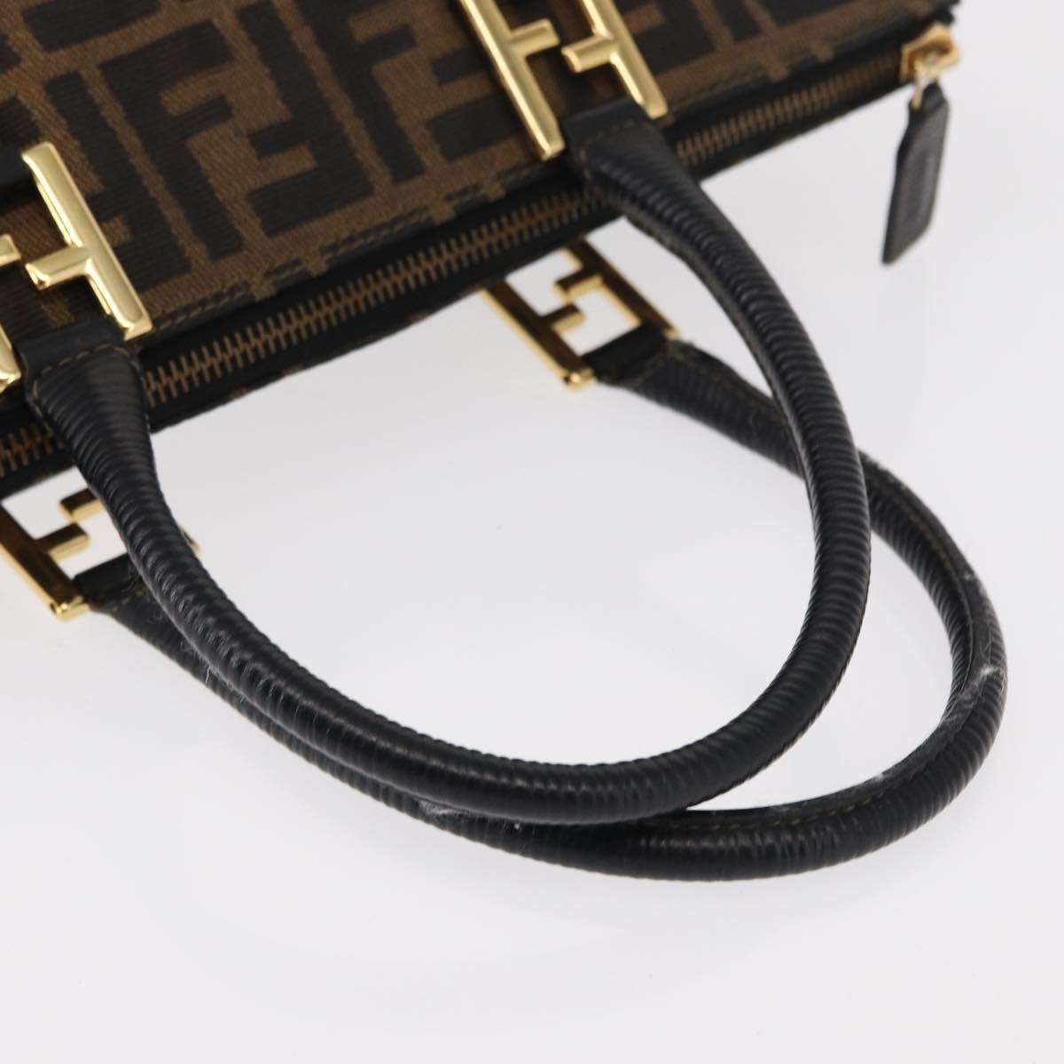 Fendi Zucca Tote Bag Canvas Black Canvas Tote Bag Bag