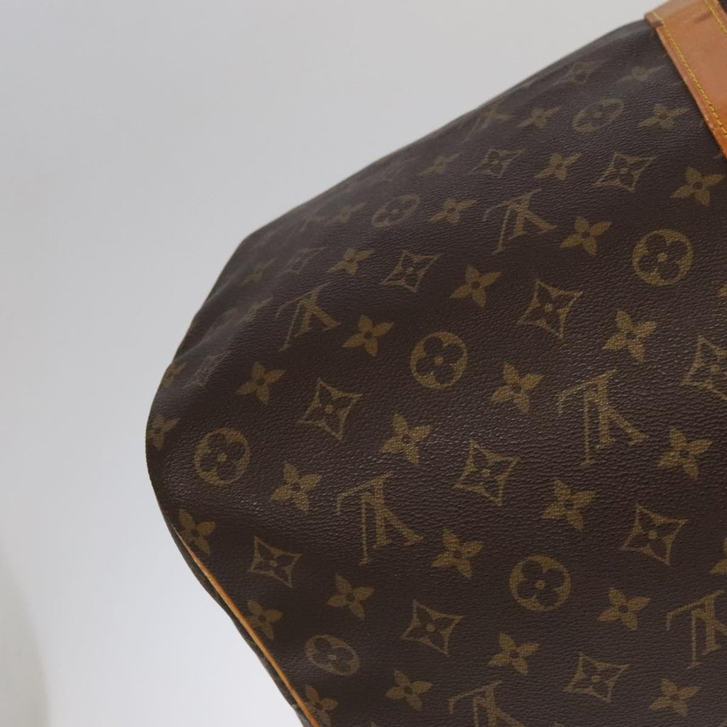 Louis Vuitton Keepall Bag Monogram Canvas Brown Canvas Travel Bag