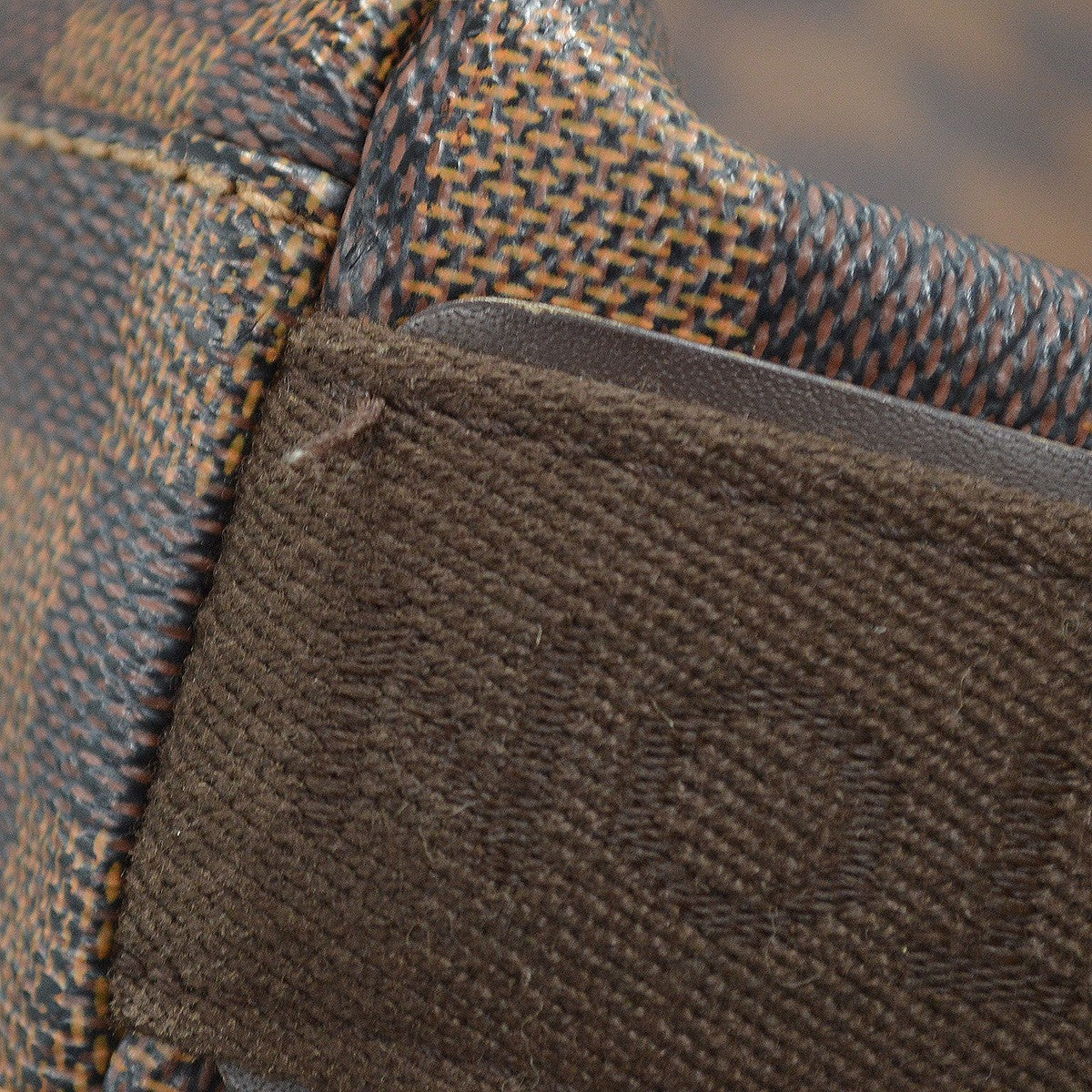 Louis Vuitton Trotteur Beaubourg Handbag Damier Brown Canvas Shoulder Bag
