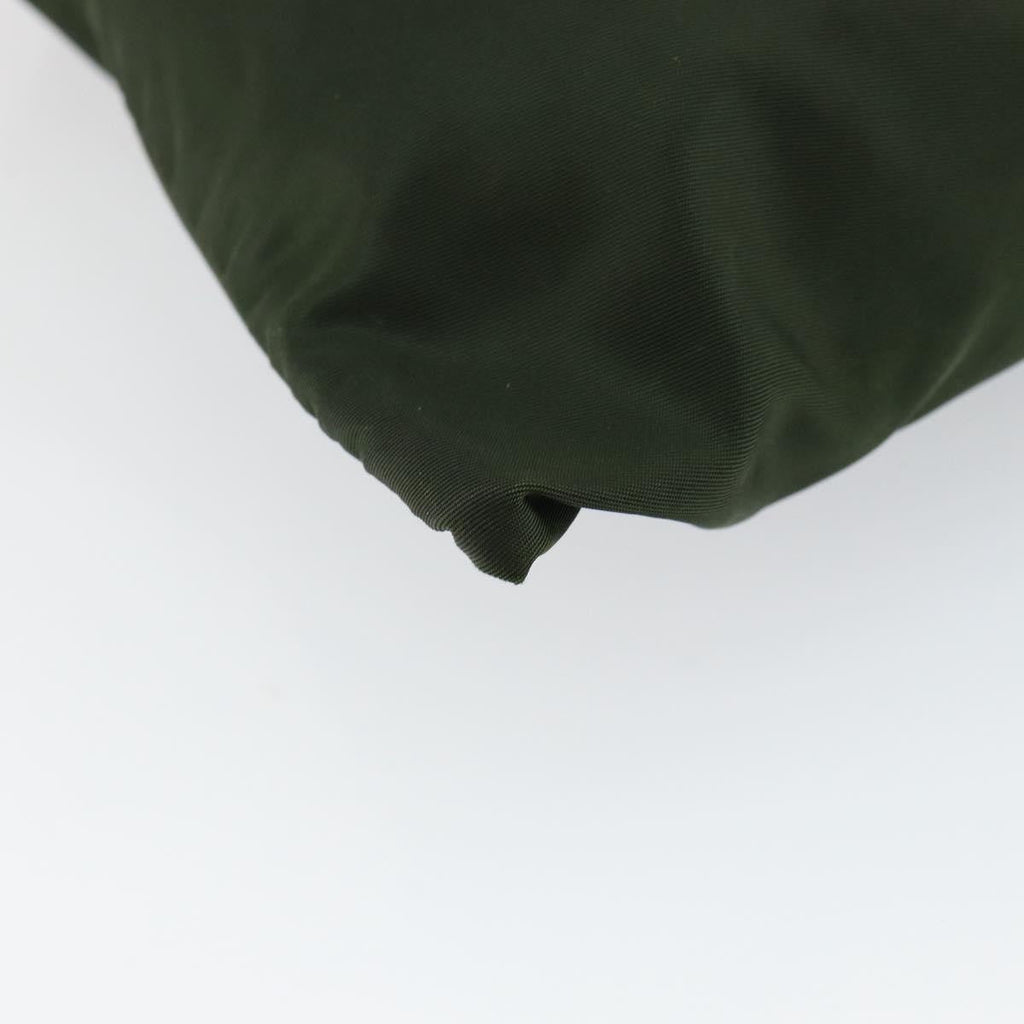 Prada Flat Messenger Bag Tessuto Khaki Nylon Shoulder Bag Bag
