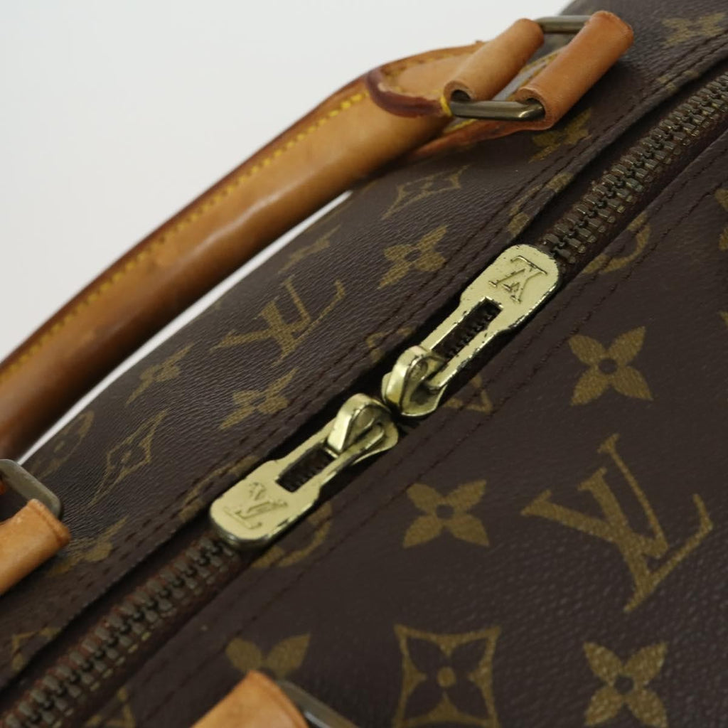 Louis Vuitton Keepall Bag Monogram Canvas Brown Canvas Travel Bag