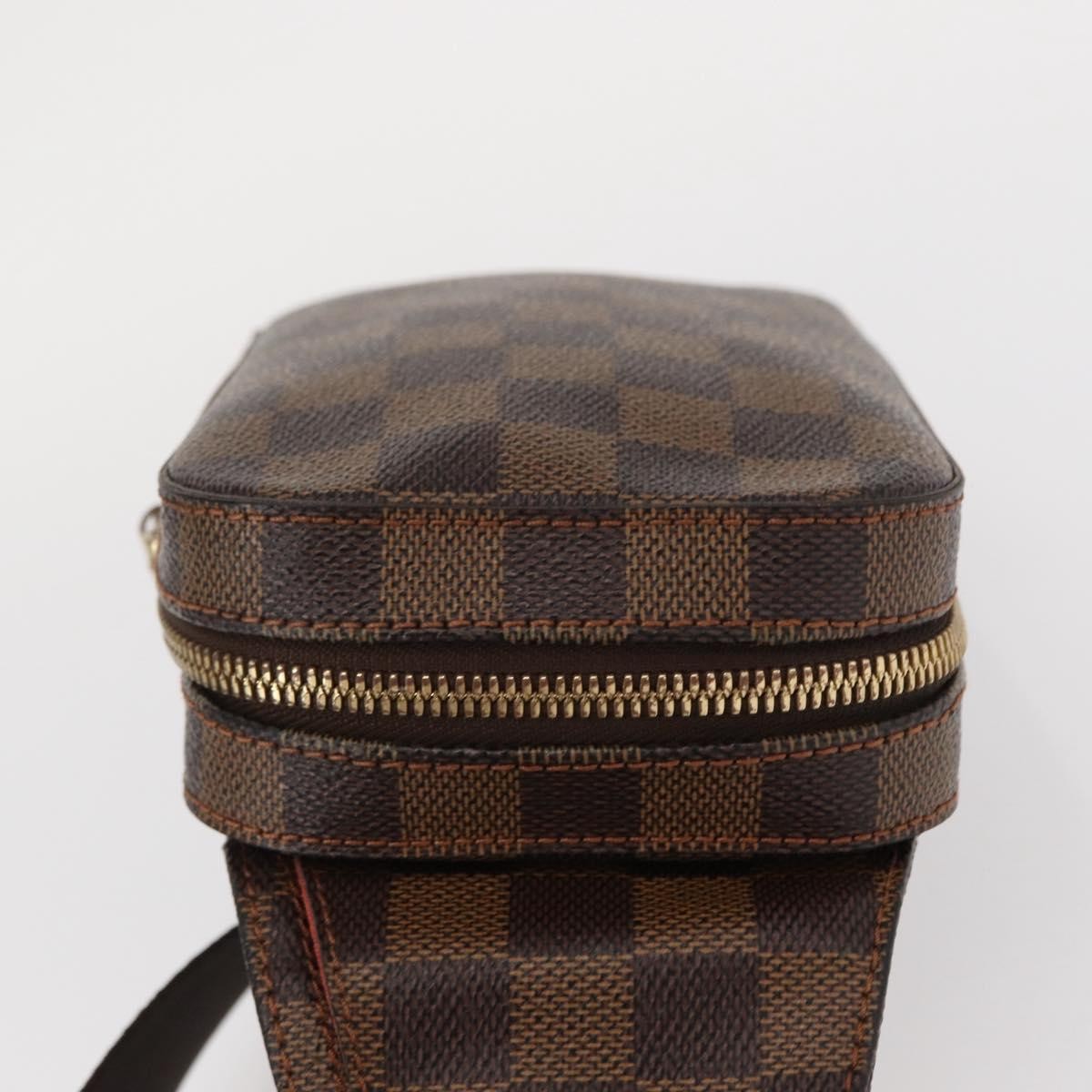 Louis Vuitton Geronimos Waist Bag Damier Brown Canvas Shoulder Bag