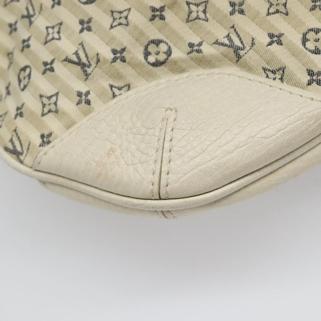 Louis Vuitton Marina Handbag Mini Lin Croisette Beige Canvas Bag
