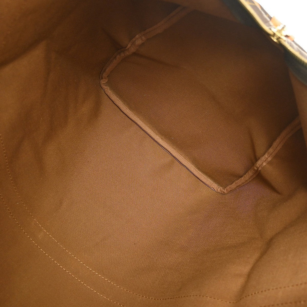 Louis Vuitton Keepall Bag Monogram Canvas Brown Canvas Travel Bag