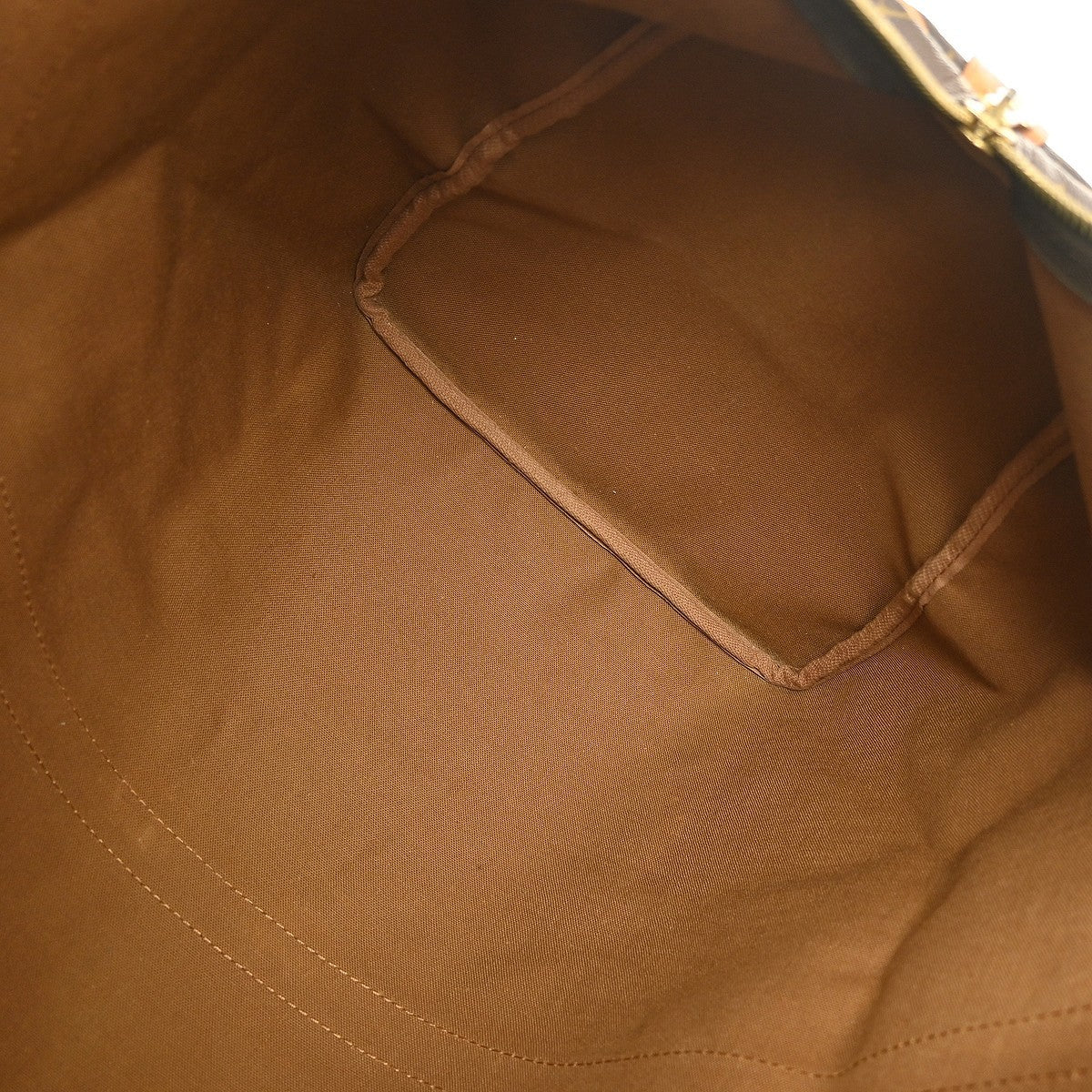 Louis Vuitton Keepall Bag Monogram Canvas Brown Canvas Travel Bag