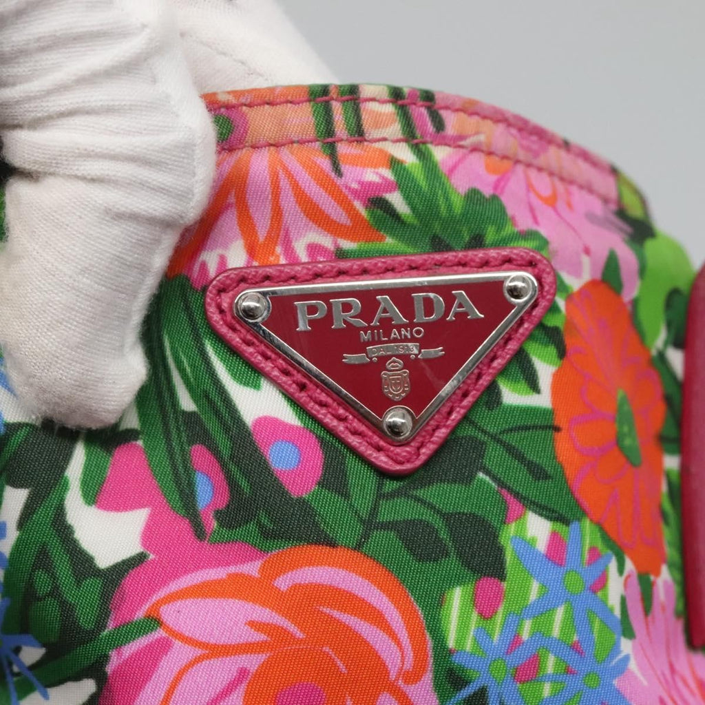 Prada Vintage Shopping Tote Nylon Multicolour Nylon Tote Bag Bag