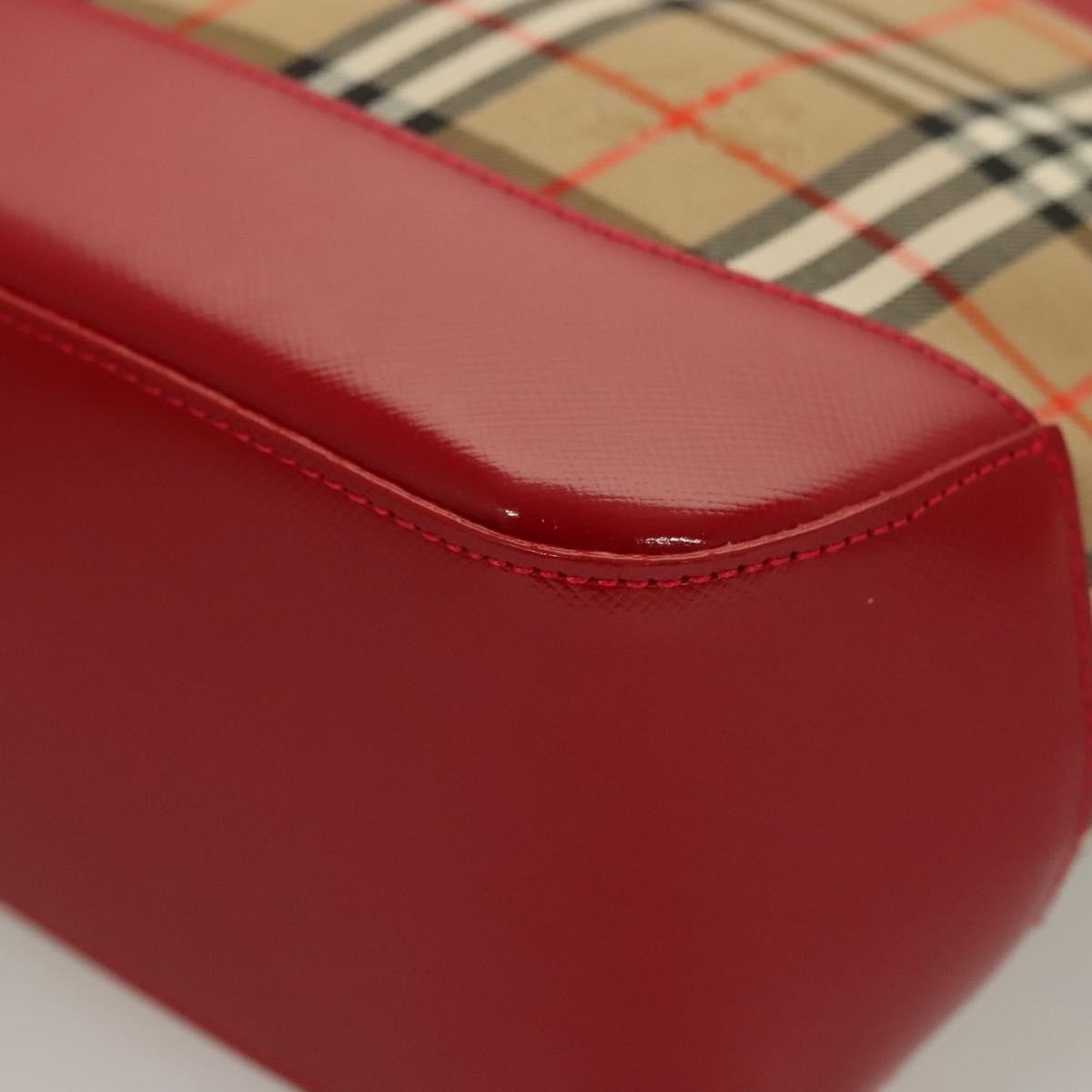 Burberry Nova Check Handbag Nova Check Canvas And Leather Beige Canvas Handbag