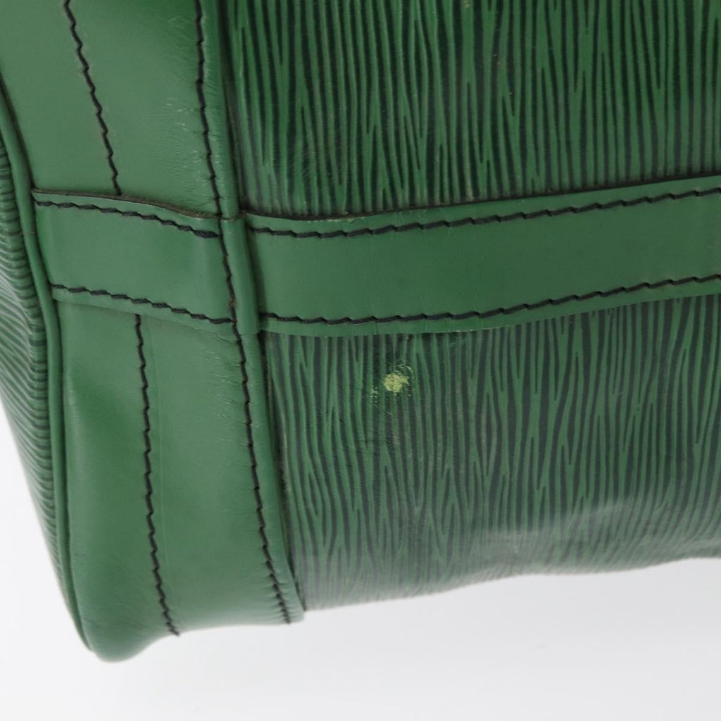 Louis Vuitton Noe Handbag Epi Leather Green Leather Shoulder Bag
