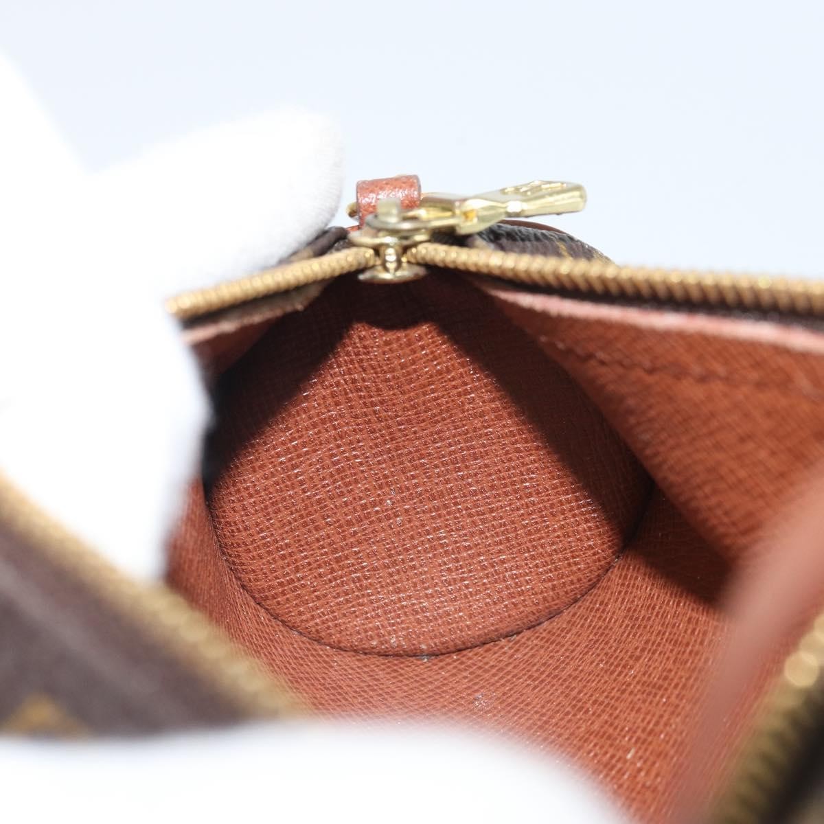 Louis Vuitton Papillon Pochette Monogram Canvas Brown Canvas Clutche & Pouche Bag