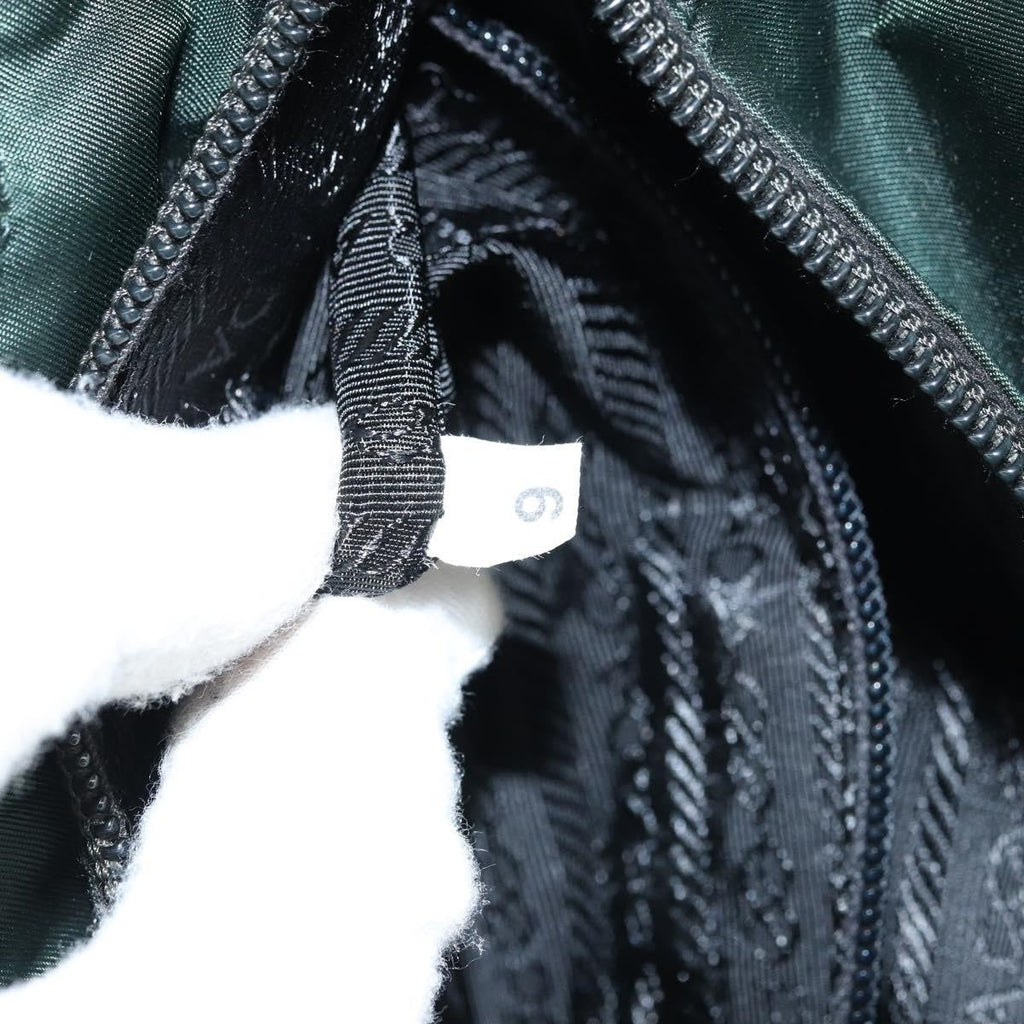 Prada Vintage Tote Tessuto Khaki Nylon Tote Bag Bag