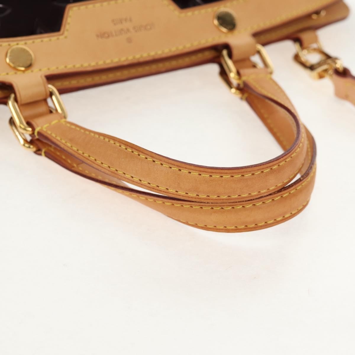 Louis Vuitton Brea Handbag Monogram Vernis Burgundy Patent_Leather Handbag