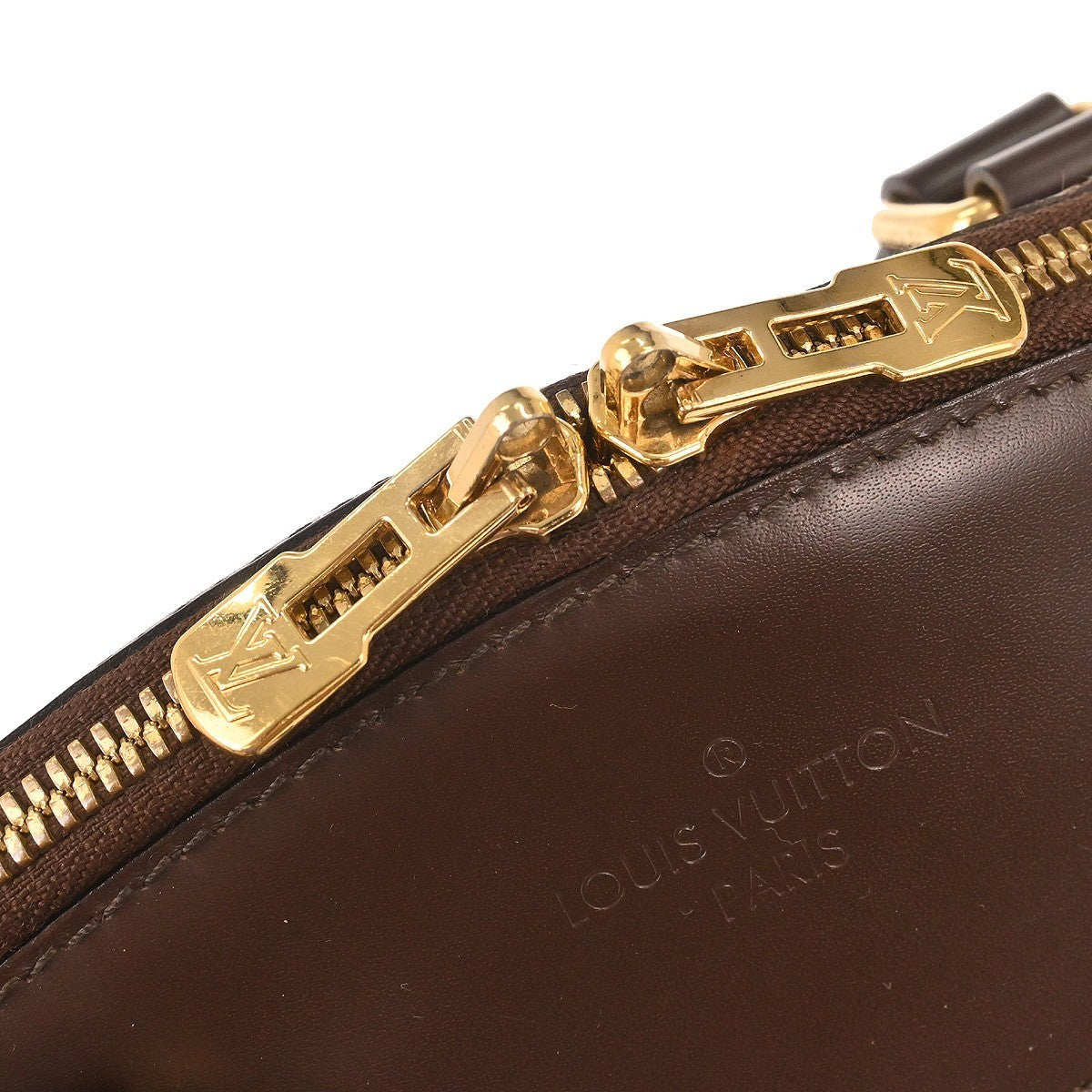 Louis Vuitton Verona Handbag Damier Brown Canvas Handbag