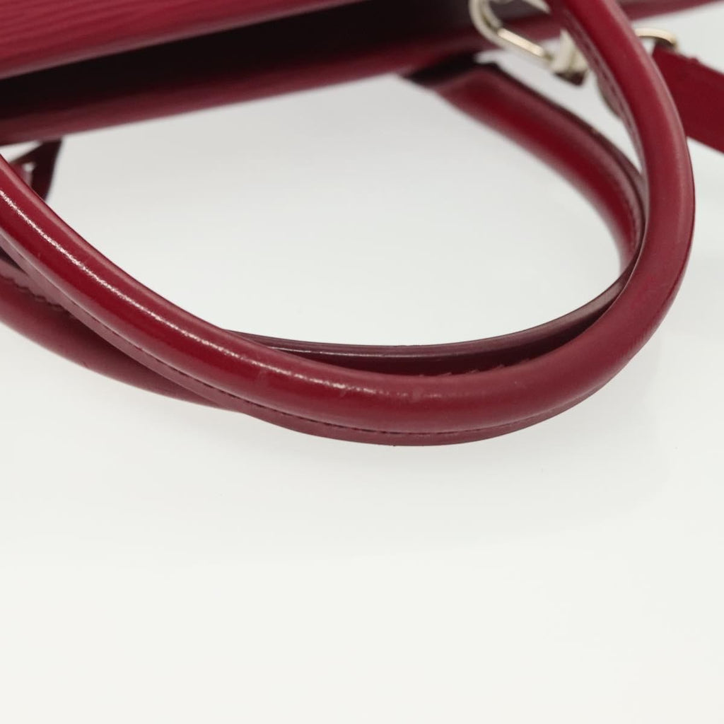 Louis Vuitton Marly Handbag Epi Leather Pink Leather Bag