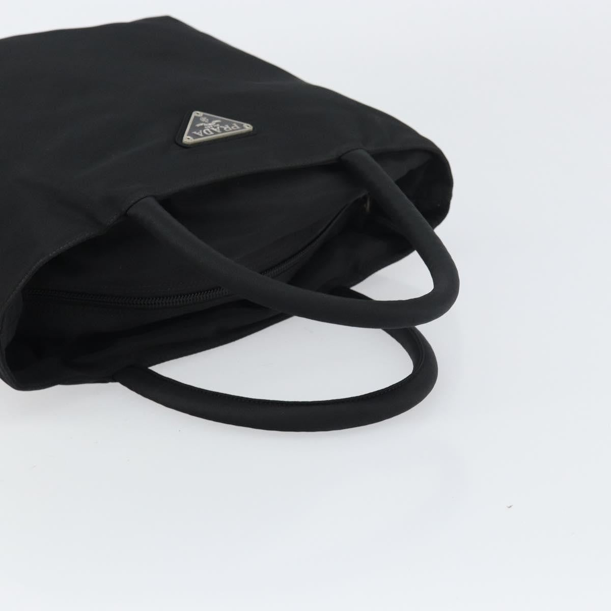 Prada Vintage Zip Tote Tessuto Black Nylon Tote Bag Bag