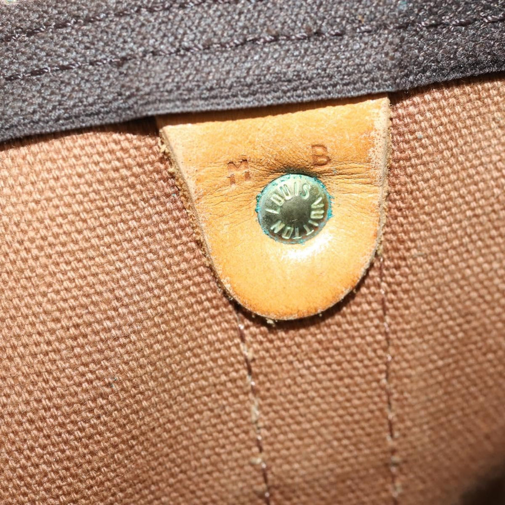 Louis Vuitton Keepall Bag Monogram Canvas Brown Canvas Travel Bag