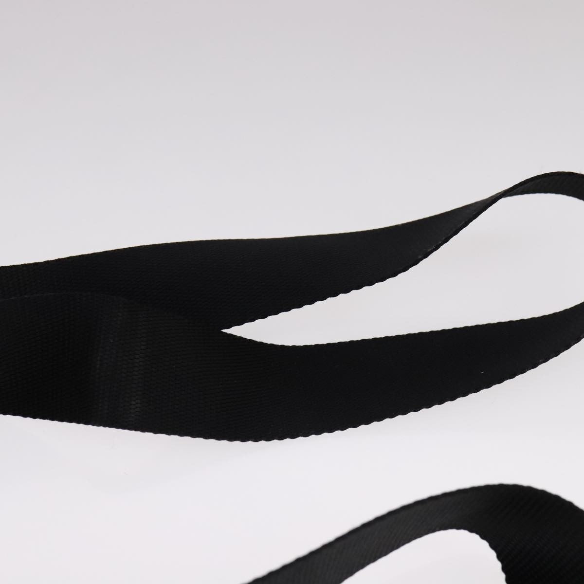 Prada Flat Messenger Bag Tessuto Black Nylon Shoulder Bag Bag