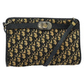 Christian Dior Vintage Trotter Crossbody Bag Canvas Brown Canvas Shoulder Bag Bag (Pre-Owned)